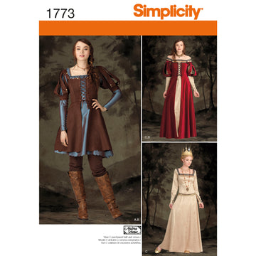 Simplicity Women's Costume 1773 - Sewing Pattern