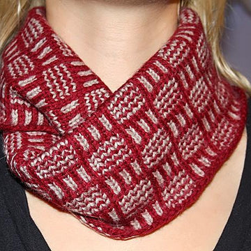 Woven basket cowl