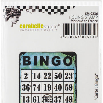 Carabelle Studio Cling Stamp Small - Card: Bing