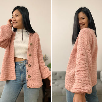 Button up cardigan pattern