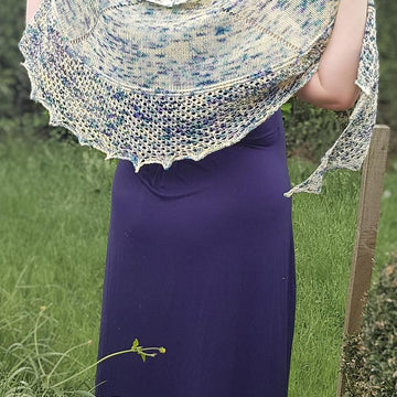 The Blue Haired Fairy Shawl