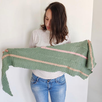 Sashay Asymmetrical Shawl