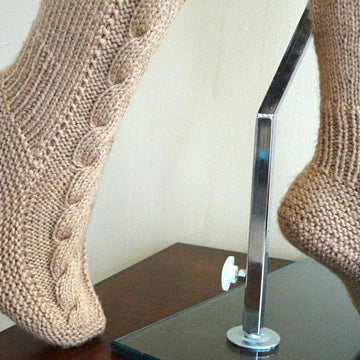 Pattern Home Shoes Knit Indoor Shoes Women Long Socks