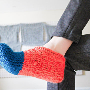 Dipped Lolly Slippers