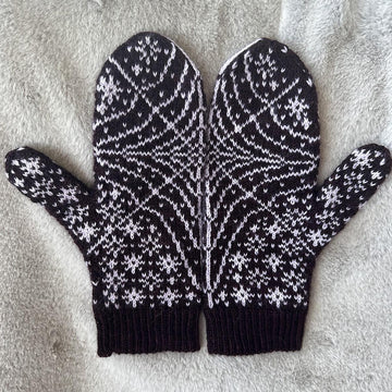 Caught in the Storm Mittens