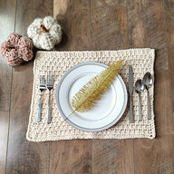 Tunisian Moss Placemat