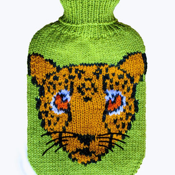 Cute Hot Water Bottle Covers to Knit - bee leopard penguin golf tortoise robot