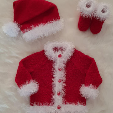 Noel 0-3 mths & 6-12mths baby knitting pattern