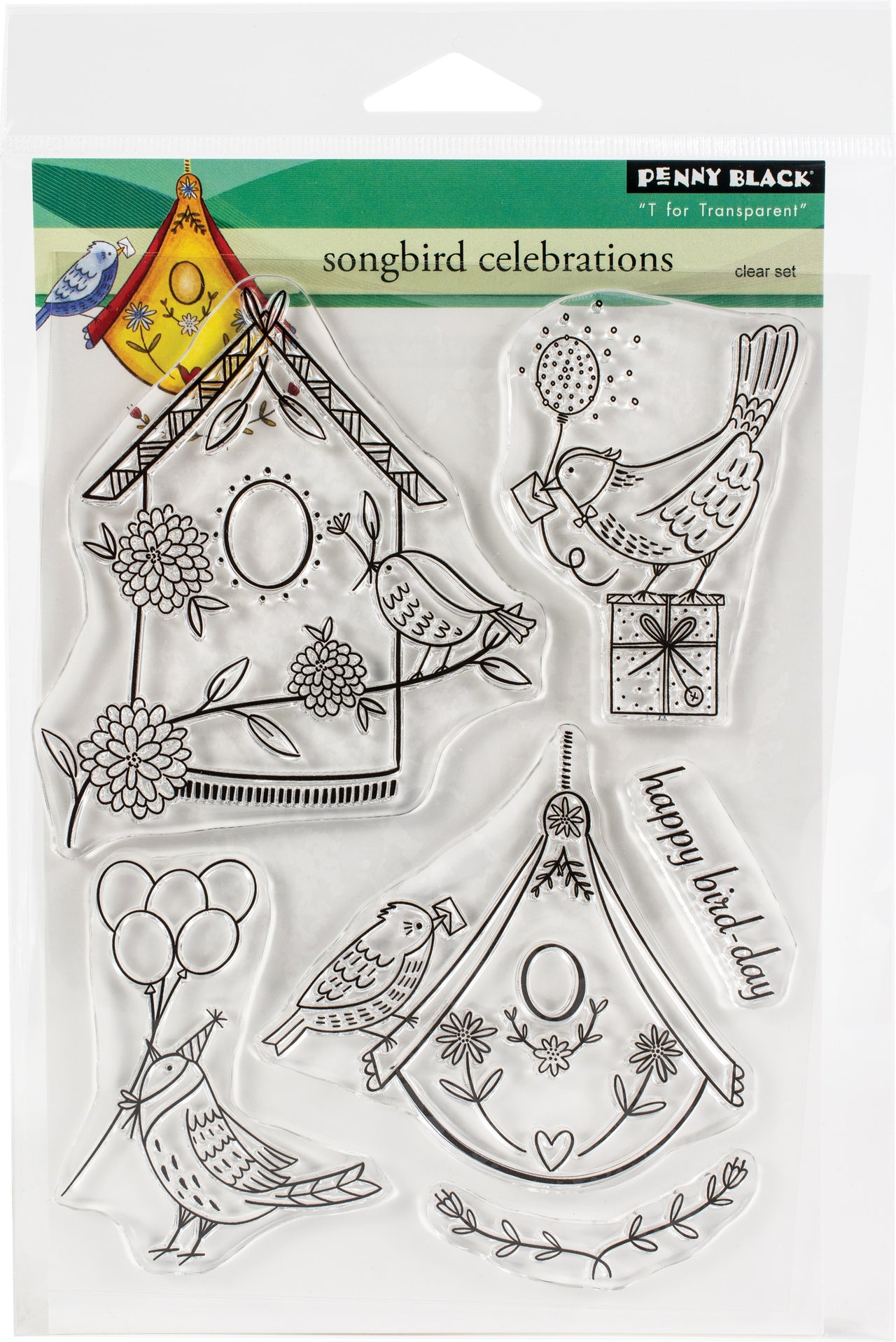 Penny Black Clear Stamps - Songbird Celebrations