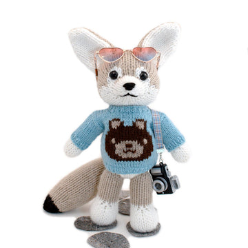 Fennec Fox with Mascot Shirt