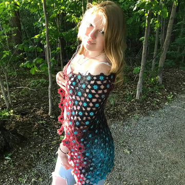 Sunset Sky Shawl