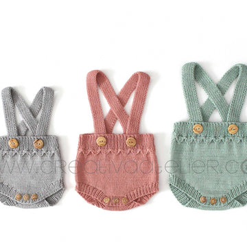 0-3 months - PETIT Knitted Diaper Cover