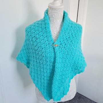 Crochet Emerald Victorian Shawl Pattern