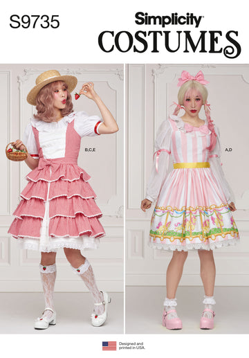 Simplicity Misses' Costume S9735 - Sewing Pattern