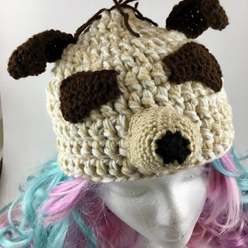 Meerkat (or Lemur) Beanie Hat