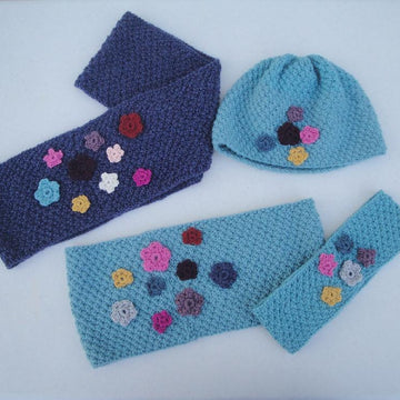 Flowery Cowl & Hat