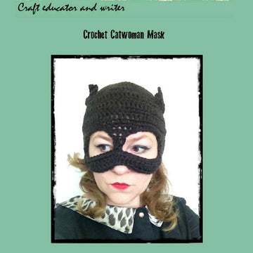 Crochet Catwoman Mask