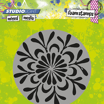 Studio Light Mixed Media Foam Stamps - Flower