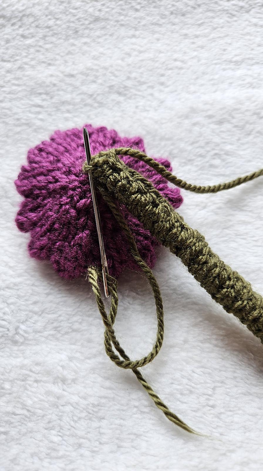 Knitted Flowers
