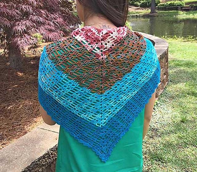 Transitions Crochet Shawl