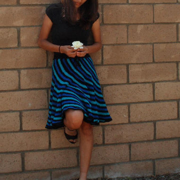 Vertigo spiral skirt