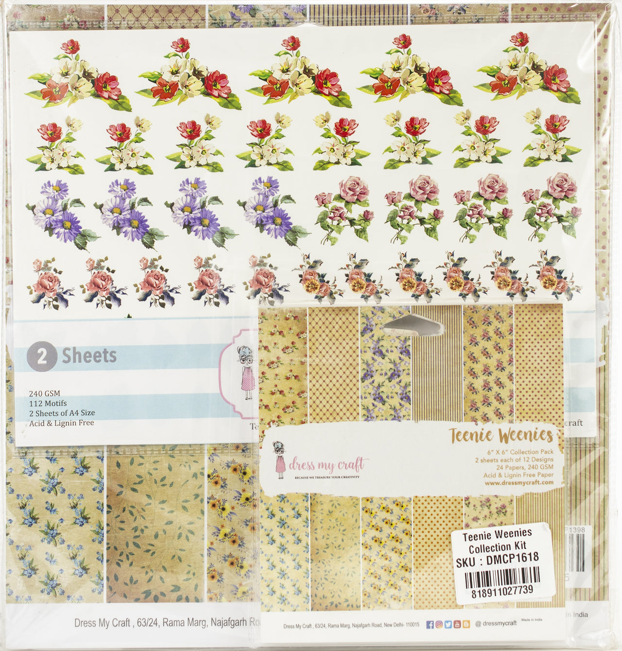 Dress My Crafts Collection Kit - Teenie Weenies