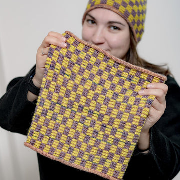 Anni's hat and cowl