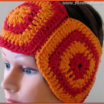 Crochet Headband Pattern Granny Squares Ear Warmer