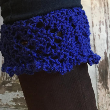 Diamond Lace Boot Cuffs