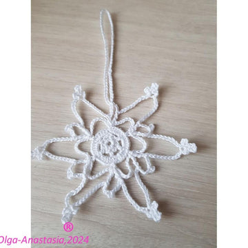 Crochet snowflake 31