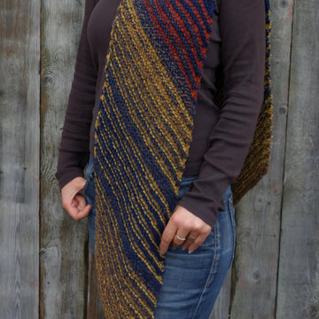Maple Leaves Scarf