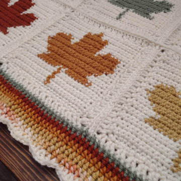 Canadian Maple Leaf Fall Throw