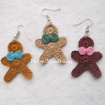 Gingerbread earrings