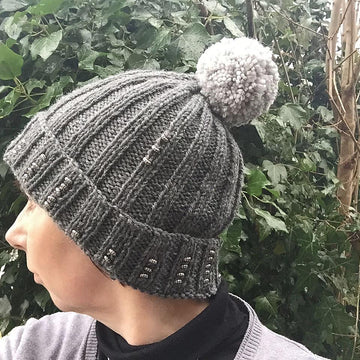 Beads and Ribbing Hat