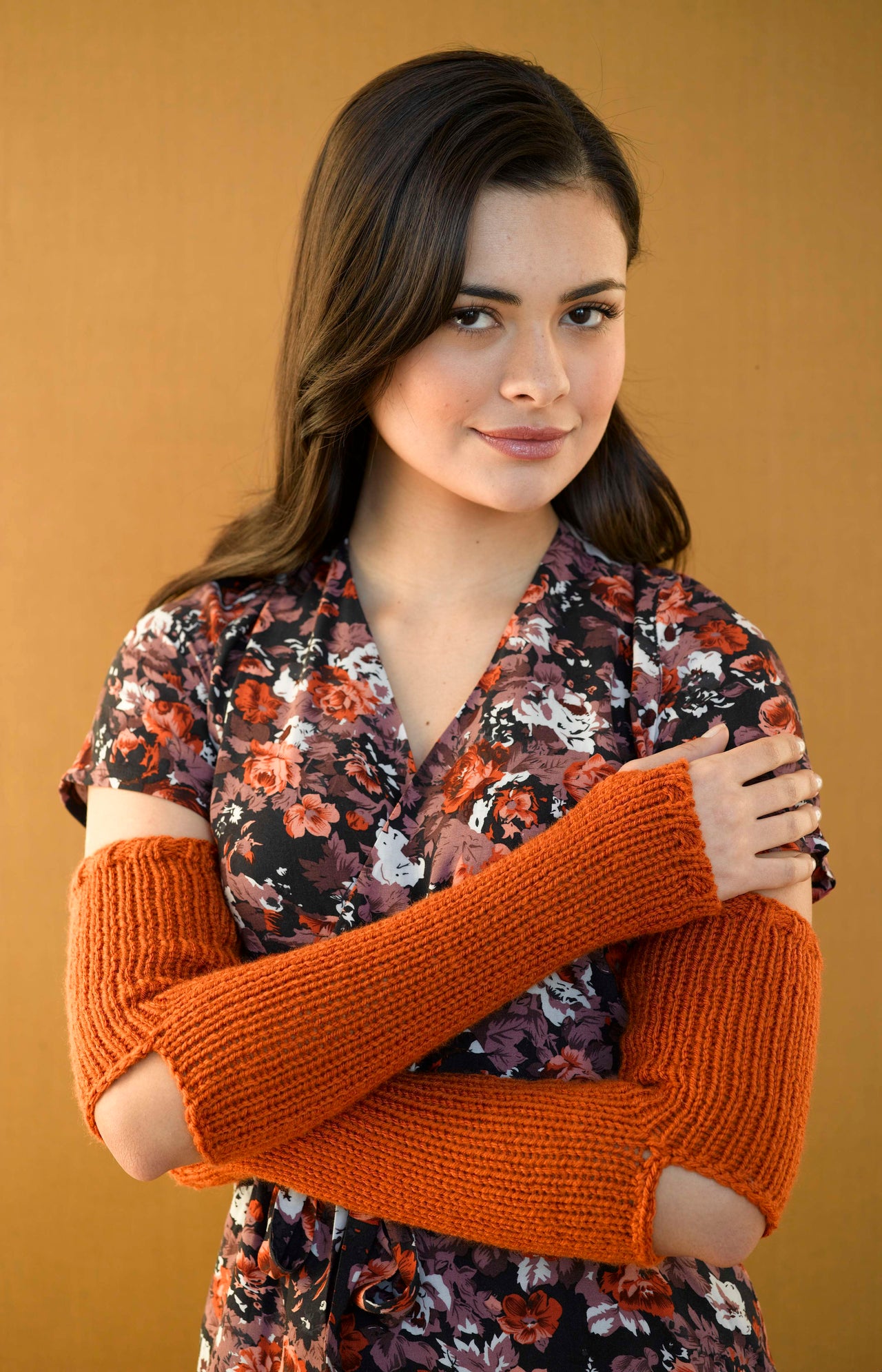 Autumn Light Gauntlets in Lion Brand Vanna's Choice - 90679AD