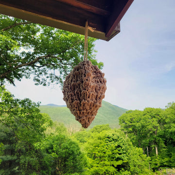 Decoy Wasp Nest For Knitters