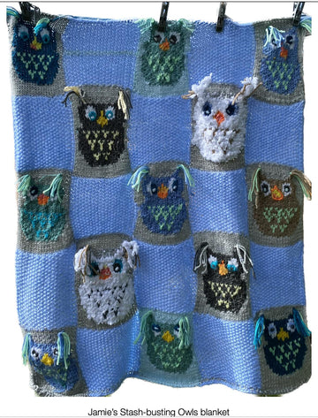 Stash Busting Owl blanket