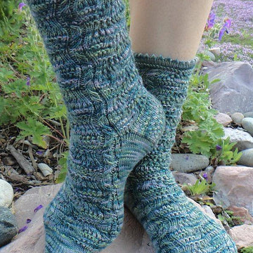 Veering Socks