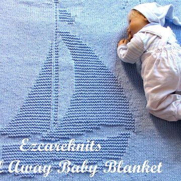 Sail Away Baby Blanket