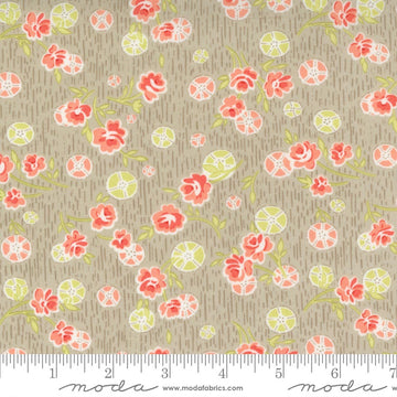 Moda Fabrics Strawberries and Rhubarb - 20403-16 Brown