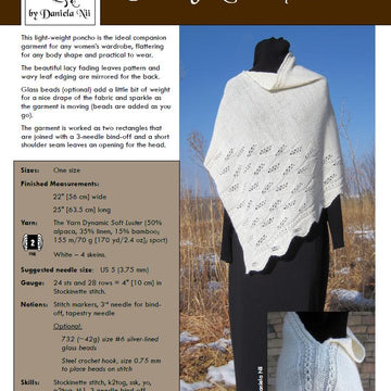 Fading Leaves Poncho