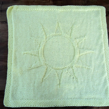 Sunbeams baby blanket