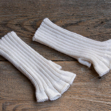 Knit half finger gloves Machine Knitting Pattern