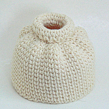 Bun Hat Knit Look Crochet