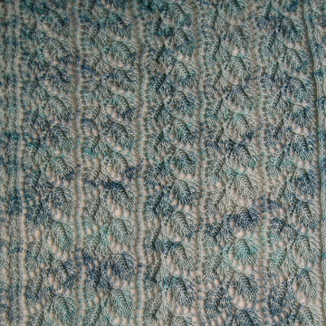 Red Bud Leaf Lace Shawl
