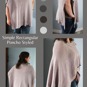 Pebble Path Poncho