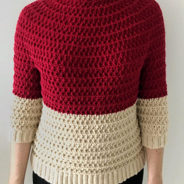 Raspberry Sherbet Pullover