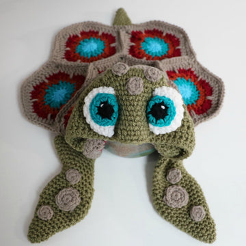 Hooded Sea Turtle Blanket