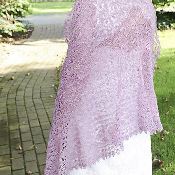 Emilia - Rectangle lace shawl