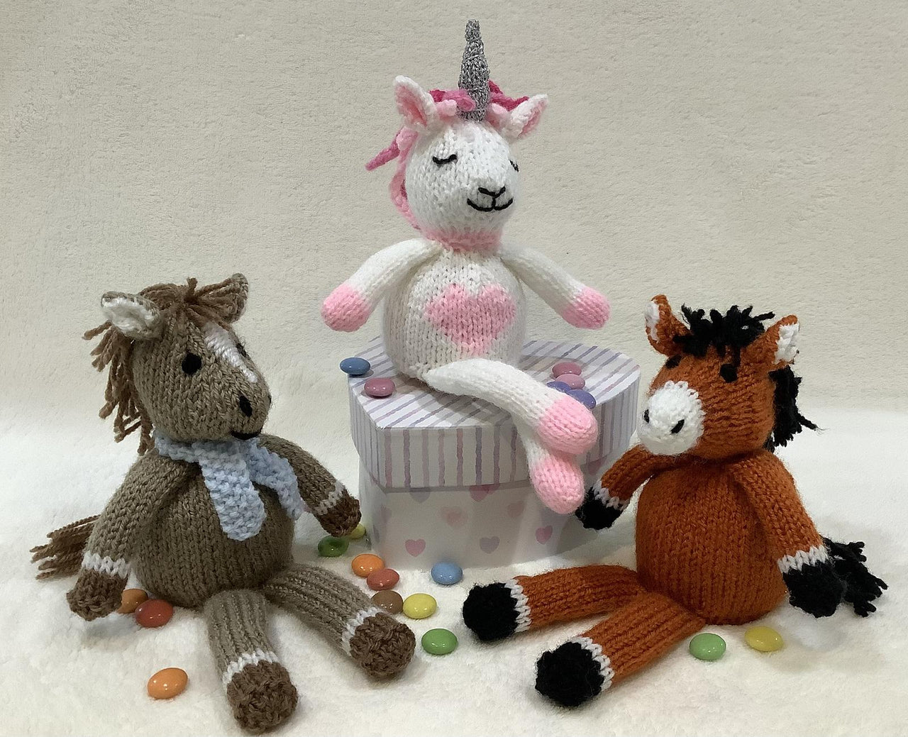 Horse and Unicorn Chocolate Orange Covers